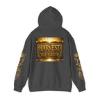 Harvest of the Earth Hoodie — Gold Crest Back Print with 2•26 Sleeve Design