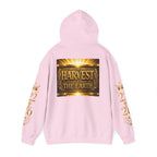 Harvest of the Earth Hoodie — Gold Crest Back Print with 2•26 Sleeve Design