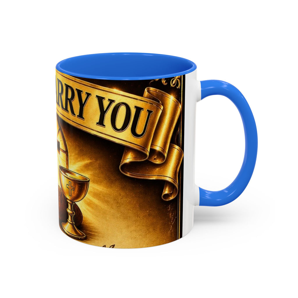 Religious Communion Mug — 'I Will Carry You' Coffee Cup (11oz/15oz)