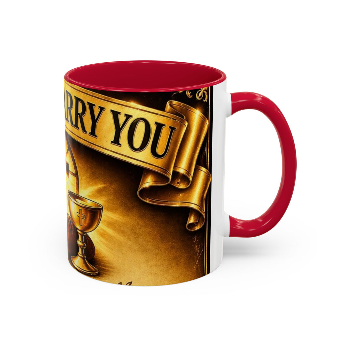 Religious Communion Mug — 'I Will Carry You' Coffee Cup (11oz/15oz)