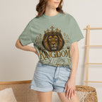 Kingdom Living T-Shirt — Regal Lion Christian Faith Tee