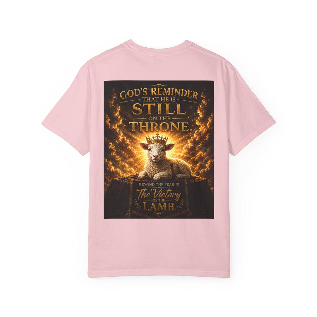 Spooktacular Revelation T-Shirt — "The Victory Lamb" Christian Halloween Graphic Tee