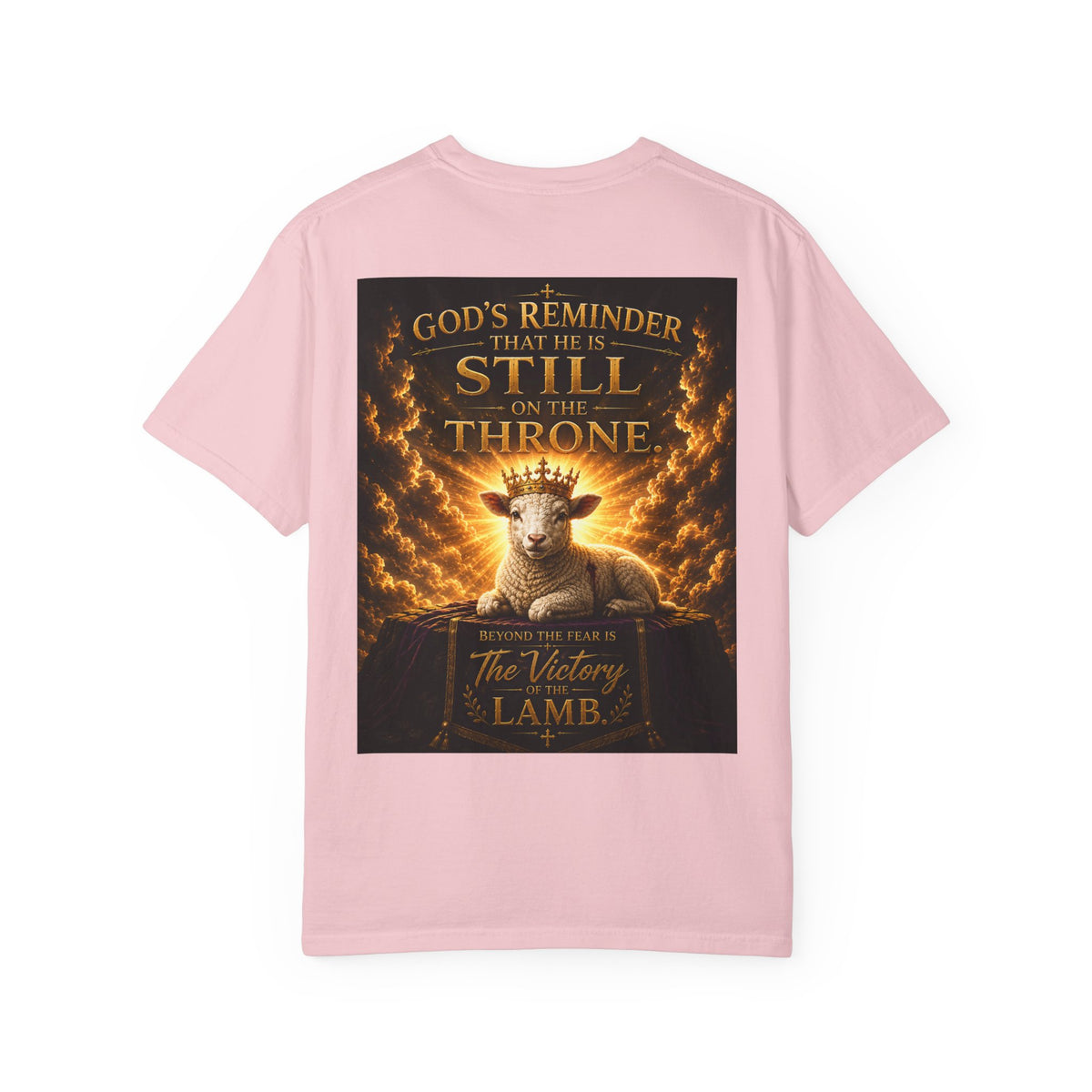 Spooktacular Revelation T-Shirt — "The Victory Lamb" Christian Halloween Graphic Tee