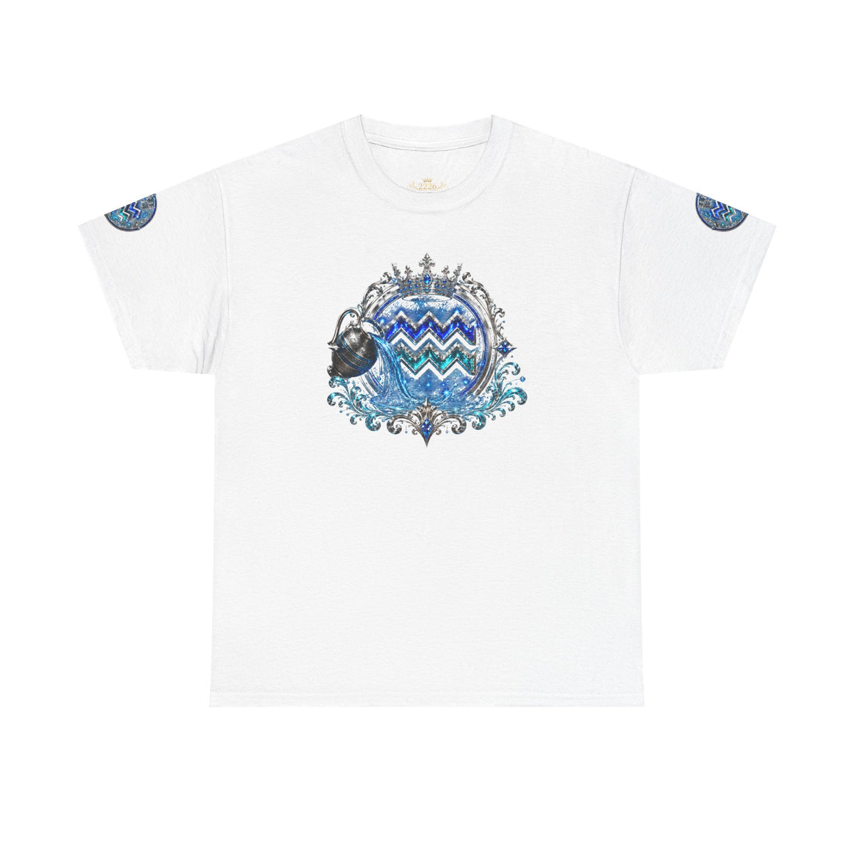 Aquarius Zodiac T-Shirt — Water Bearer Astrology Tee