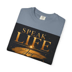 Speak Life Christian T-Shirt — Joy Hope Healing Scripture Tee