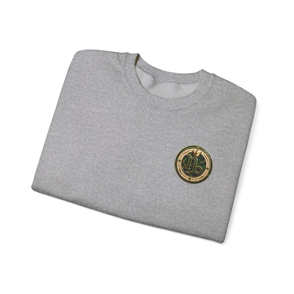 Capricorn Crewneck Sweatshirt — Zodiac Goat Graphic Pullover