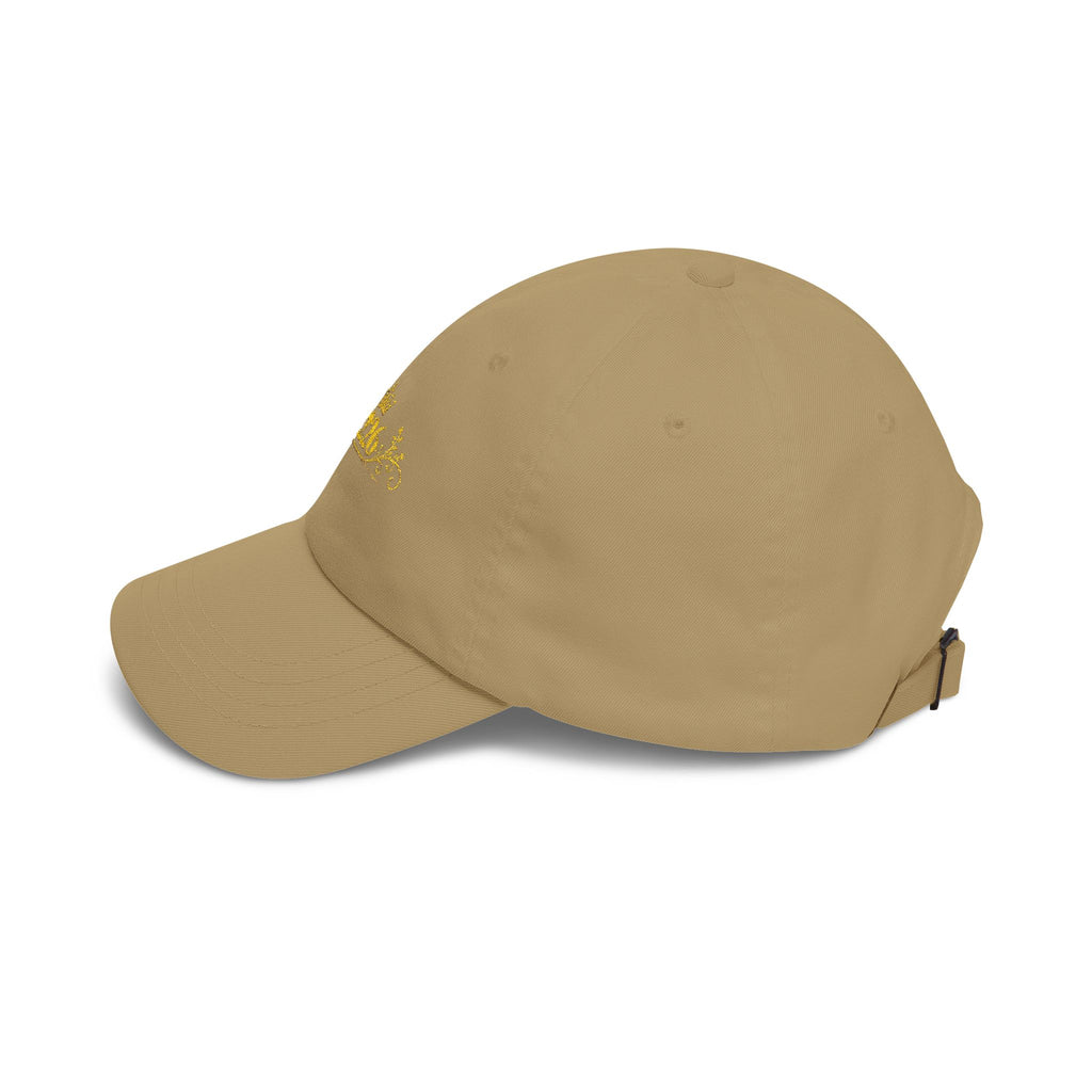 Classic Dad Cap — 2226 Gold Crown Embroidered Baseball Hat