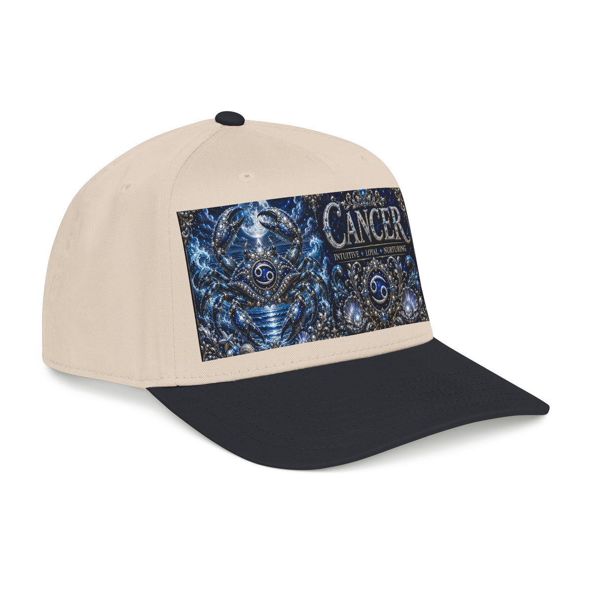 Cancer Zodiac Baseball Cap — Astrology Star Sign Hat (June–July)