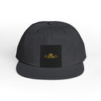 Surf Cap - Minimal Gold Wave Embroidered Patch Hat