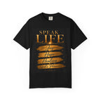 Speak Life Christian T-Shirt — Joy Hope Healing Scripture Tee