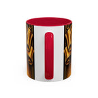 You Are Not Alone Christian Mug — Communion Cross & Bread Chalice Coffee Cup