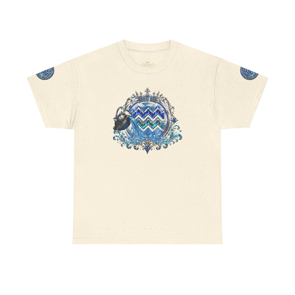 Aquarius Zodiac T-Shirt — Water Bearer Astrology Tee