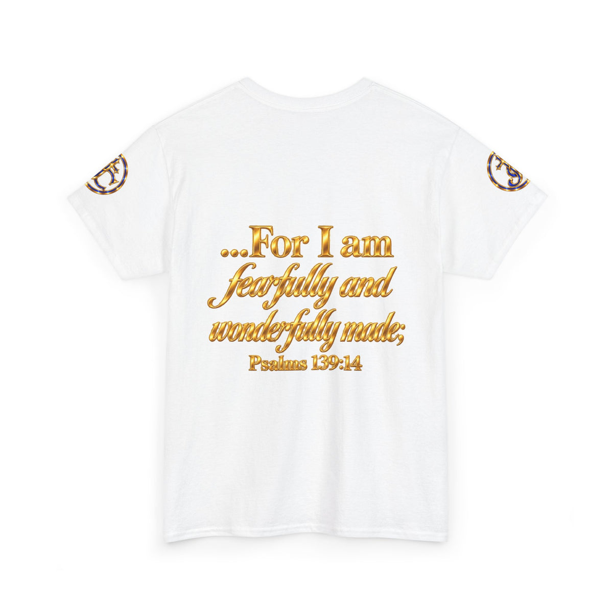 I Am God's Masterpiece Tee — Psalm 139:14 Christian Faith T-Shirt