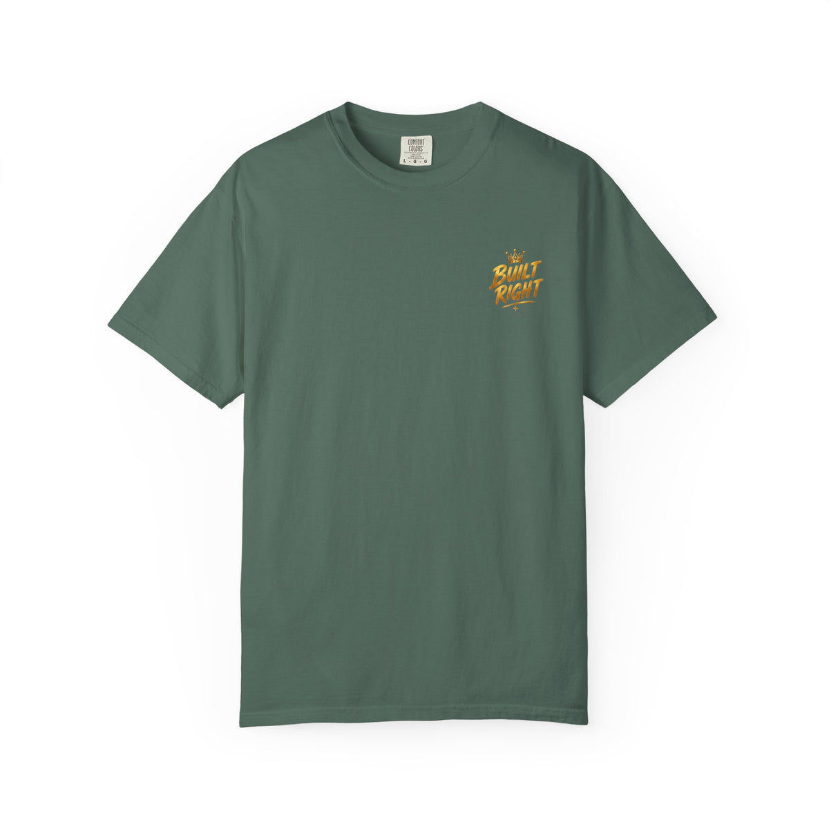 Built Right Lion T-Shirt — Strong, Wise & Faithful Christian Tee