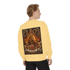Leo Zodiac Lion Sweatshirt — Regal Astrology Graphic Crewneck