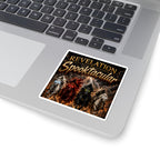 Revelation Spooktacular Kiss-Cut Sticker — Halloween Horsemen Horror Design