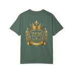 Royal Crest 2226 T-Shirt — Gold Crown Emblem Tee