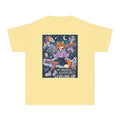 Youth Tee — "My Magical Adventures Are Leveling Up" Fox Gamer Graphic