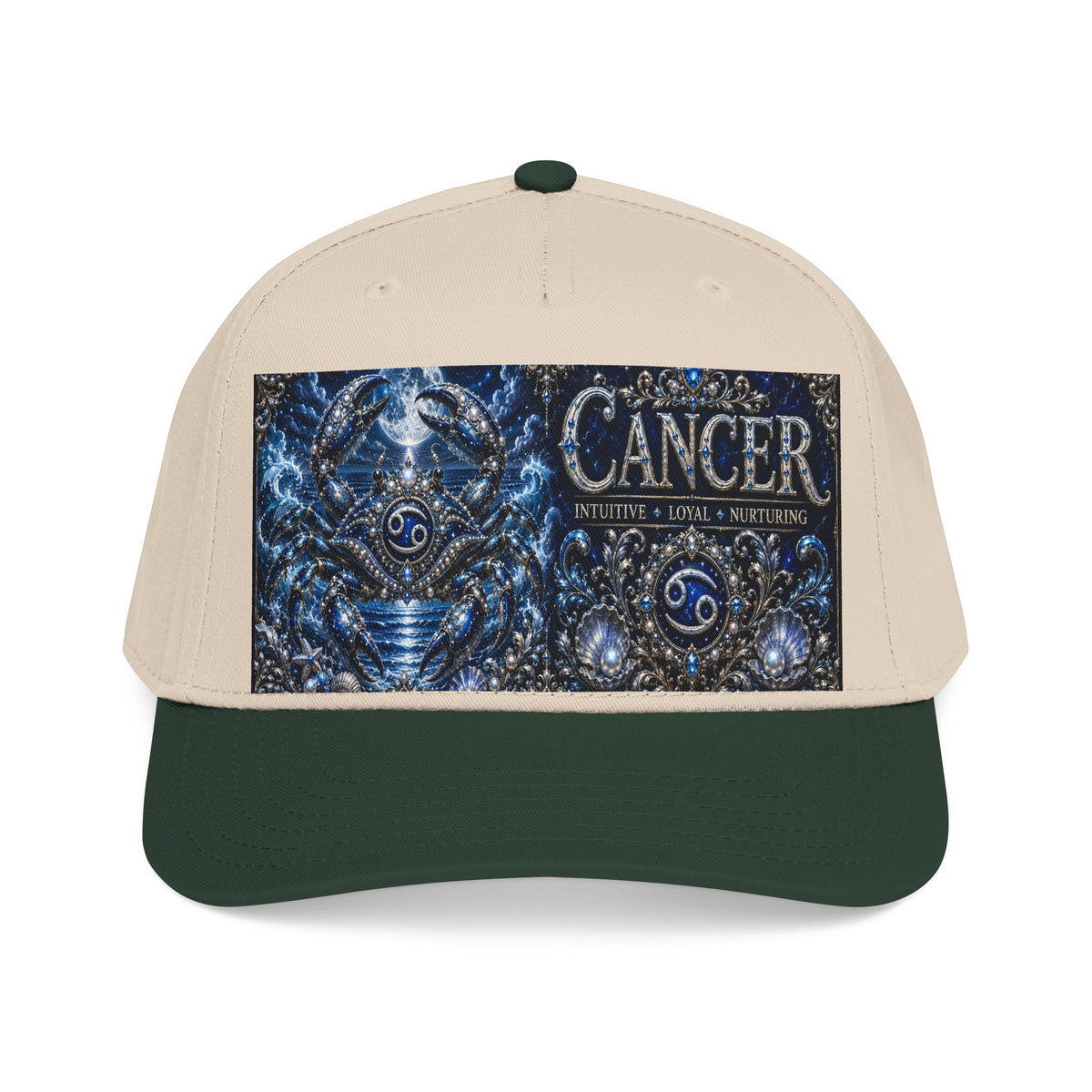 Cancer Zodiac Baseball Cap — Astrology Star Sign Hat (June–July)