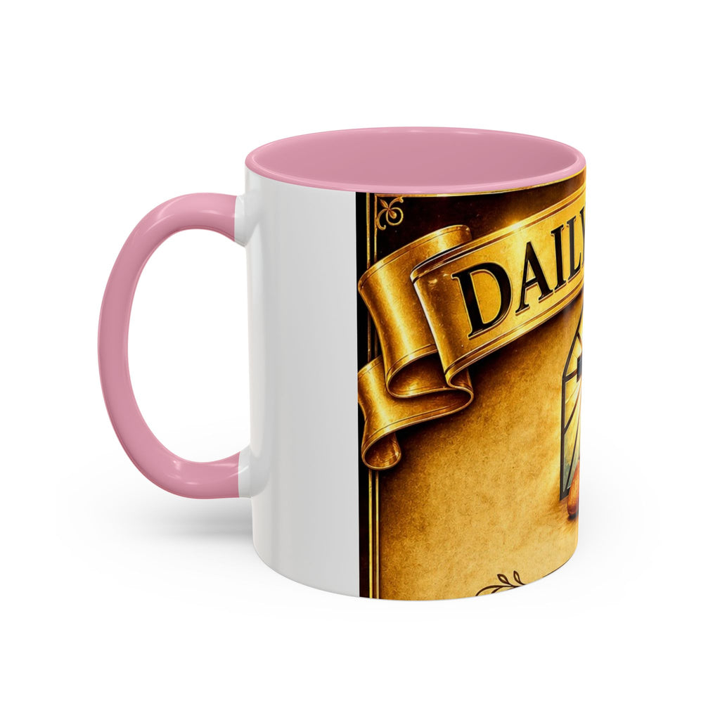 Daily Bread Coffee Mug — Christian Cross & Communion 11oz/15oz