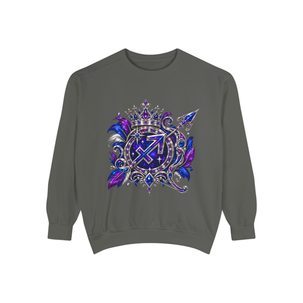 Sagittarius Zodiac Sweatshirt — Celestial Archer Graphic Pullover