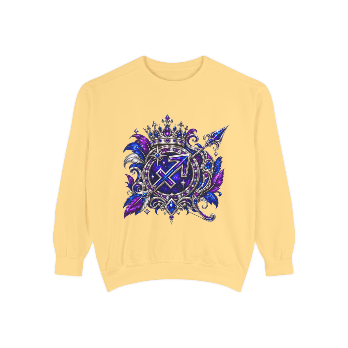 Sagittarius Zodiac Sweatshirt — Celestial Archer Graphic Pullover