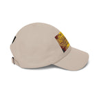 Revelation Chapter 14 Dad Cap — Vintage Gold Lettering Baseball Hat