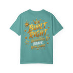 Built Different Christian Lion T-Shirt — "Built Right, Beautiful, Brilliant" Inspirational Faith Tee