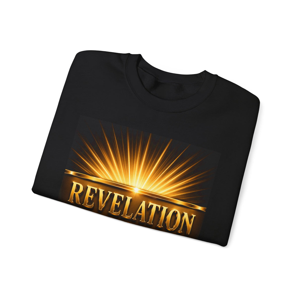 Revelation Chapter 1 Sweatshirt — Jesus Return Graphic Crewneck