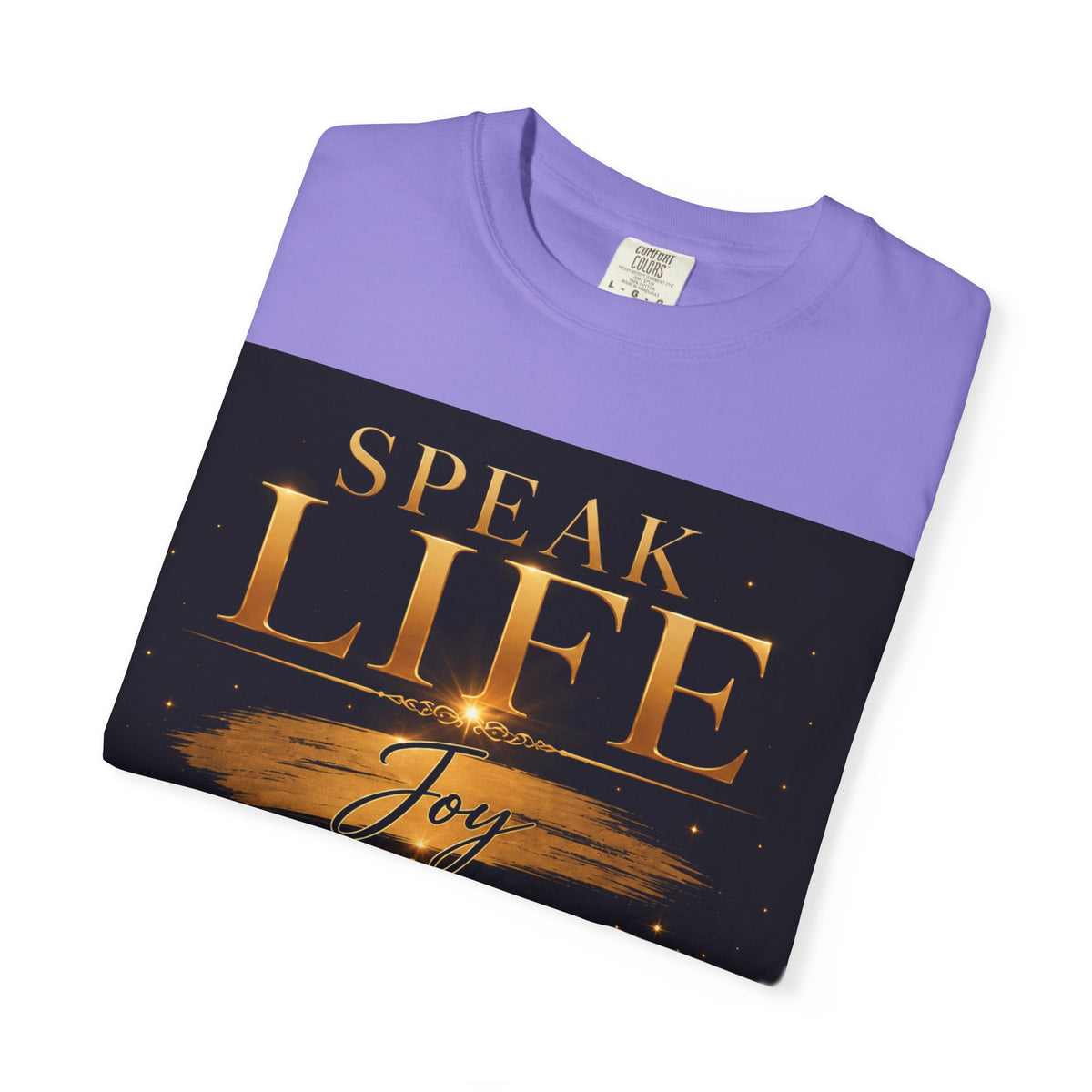 Speak Life Christian T-Shirt — Joy Hope Healing Scripture Tee