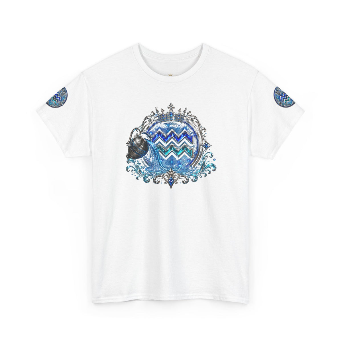 Aquarius Zodiac T-Shirt — Water Bearer Astrology Tee