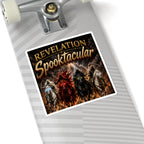 Revelation Spooktacular Kiss-Cut Sticker — Halloween Horsemen Horror Design