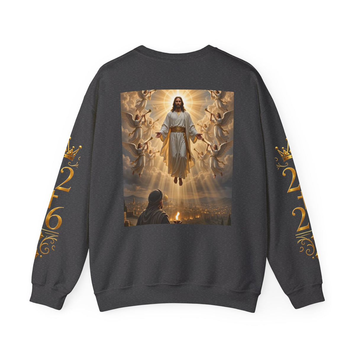 Revelation Chapter 1 Sweatshirt — Jesus Return Graphic Crewneck