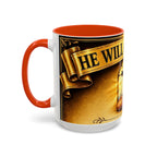 Religious Communion Mug — 'I Will Carry You' Coffee Cup (11oz/15oz)