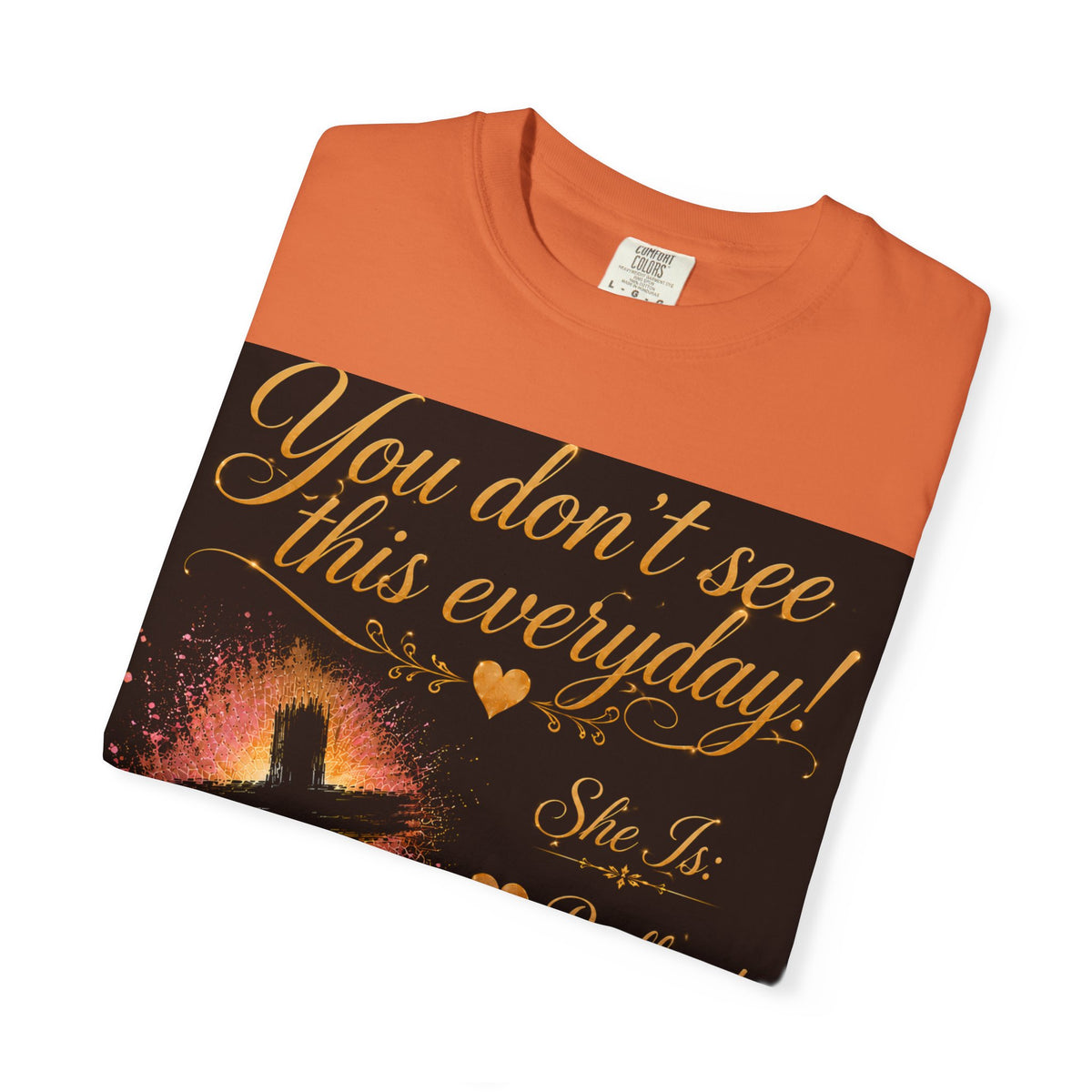Christian Inspirational T-Shirt — "Not By Sight" / "You Don’t See This Everyday" Design