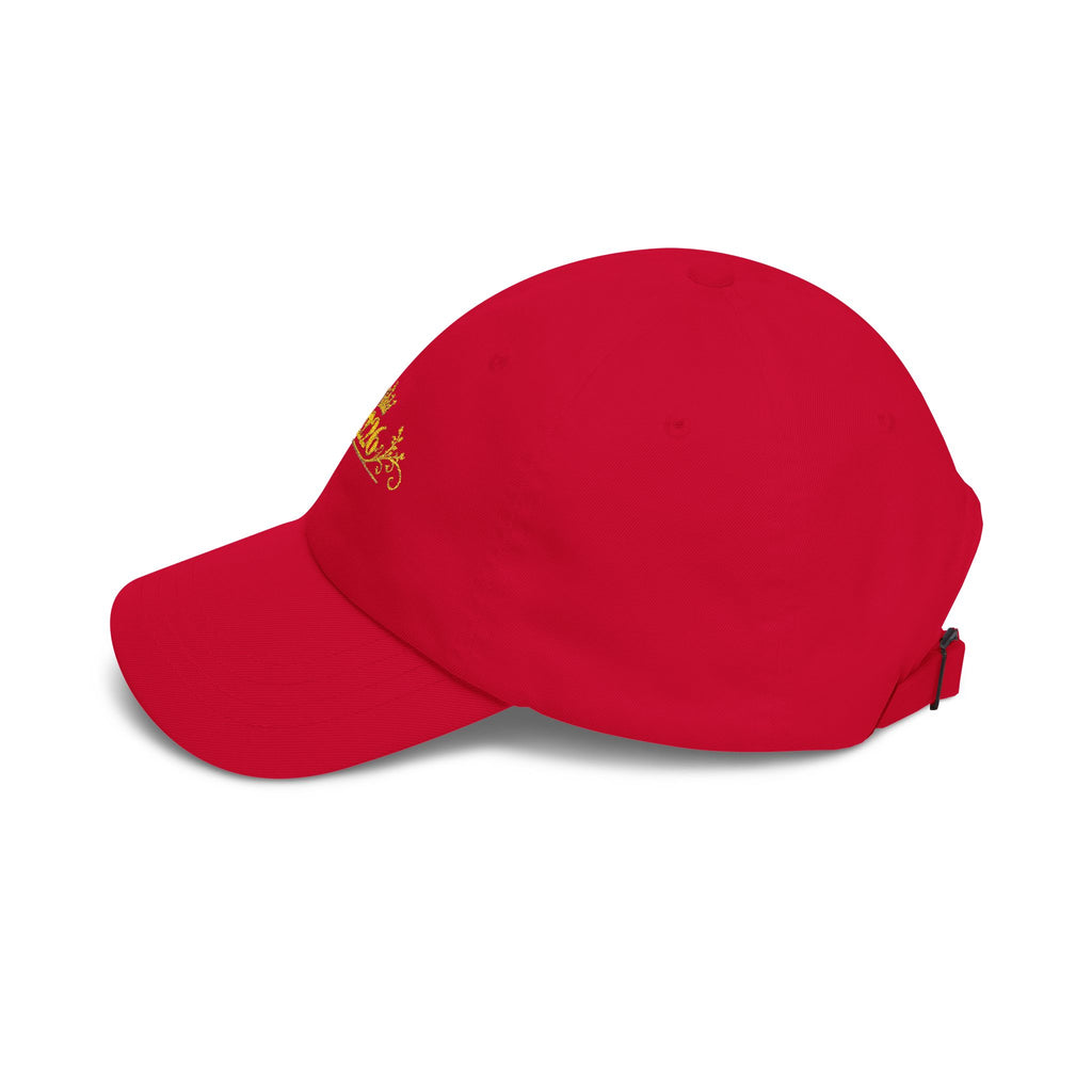 Classic Dad Cap — 2226 Gold Crown Embroidered Baseball Hat