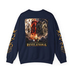 Revelation 6 Four Horsemen Sweatshirt — 2226 Apocalyptic Graphic Crewneck