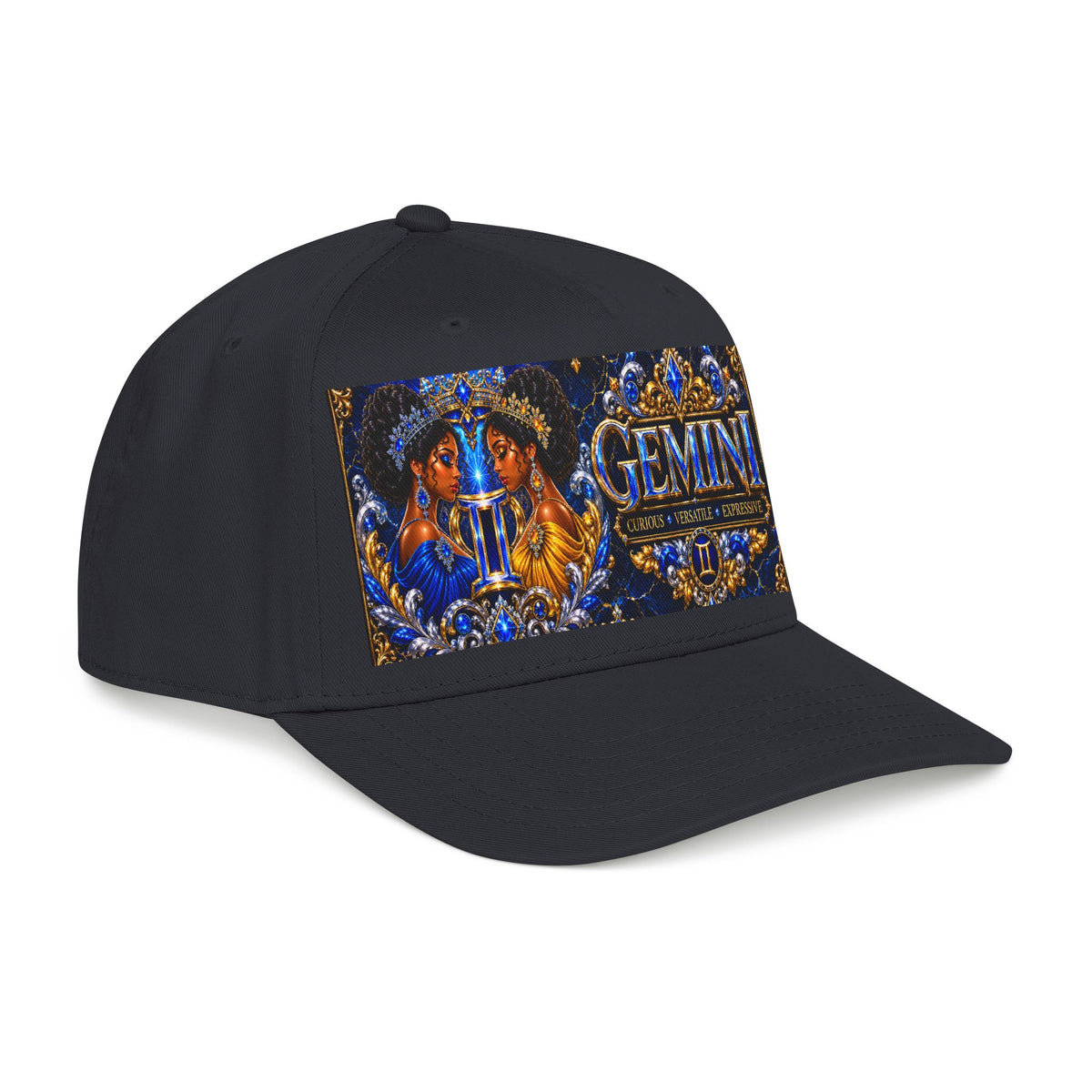 Gemini Zodiac Baseball Cap – Twin Stars Astrology Hat with Gemini Text