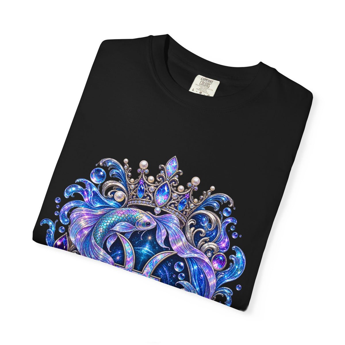 Pisces Mermaid T-Shirt — Zodiac Pisces Symbol Graphic Tee