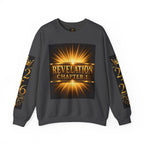 Revelation Chapter 1 Crewneck Sweatshirt — Christian Jesus Second Coming Design