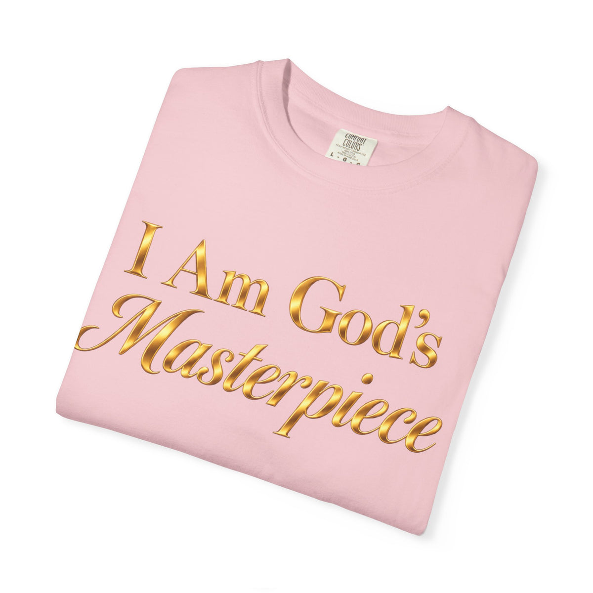 I Am God’s Masterpiece T-Shirt — Inspirational Christian Scripture Tee (Psalms 139:14)