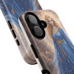 Angel Guardian Phone Case — Tough Magnetic Protective Cover with Blue Angel Design