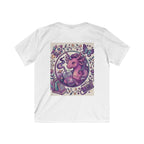 Kids Unicorn Tee — Magical Pink Unicorn with Butterflies & Crystals