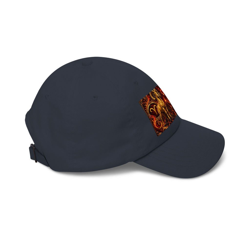 Aries Zodiac Dad Cap — Classic Astrological Ram Baseball Hat