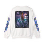 Pisces Mermaid Crewneck Sweatshirt - Zodiac Graphic Pullover
