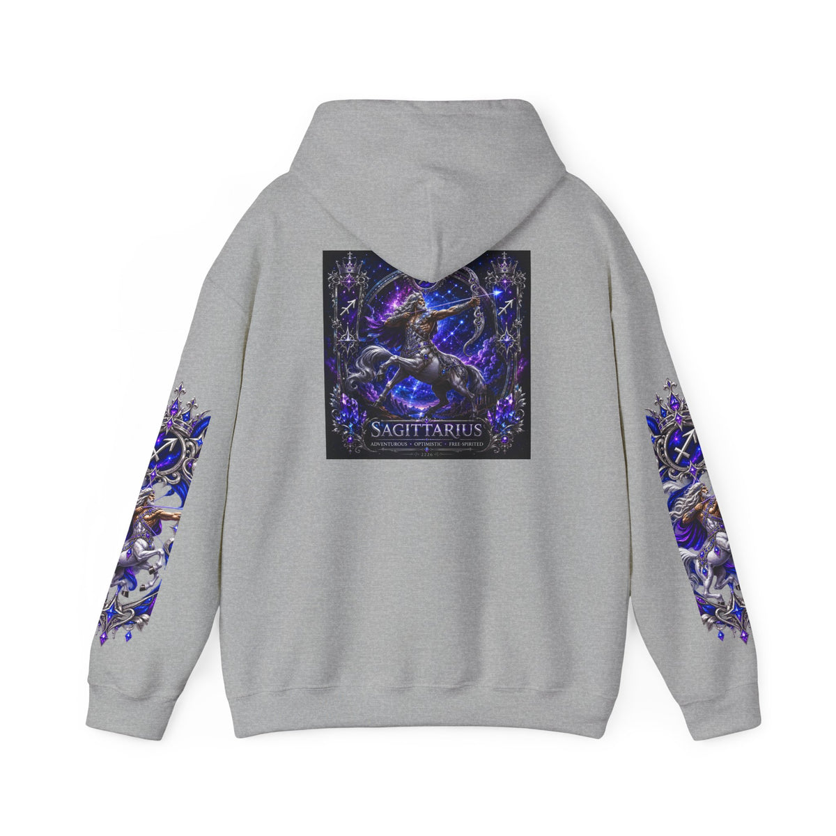Sagittarius Constellation Hoodie — Zodiac Archer Graphic Hoodie
