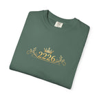 Royal Crest 2226 T-Shirt — Gold Crown Emblem Tee