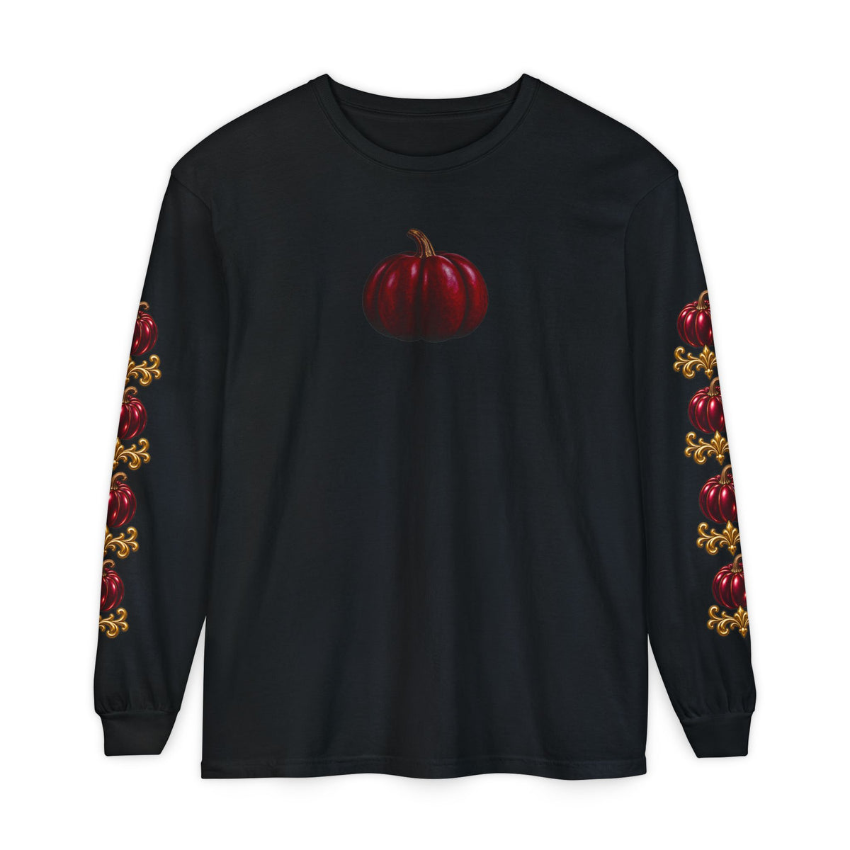 Pumpkin Sleeve Long Sleeve Tee