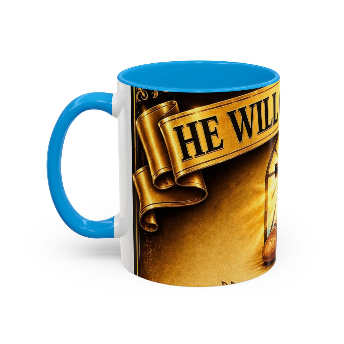 Religious Communion Mug — 'I Will Carry You' Coffee Cup (11oz/15oz)
