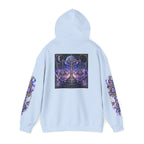 Libra Zodiac Hoodie — Celestial Scales Astrology Graphic Pullover